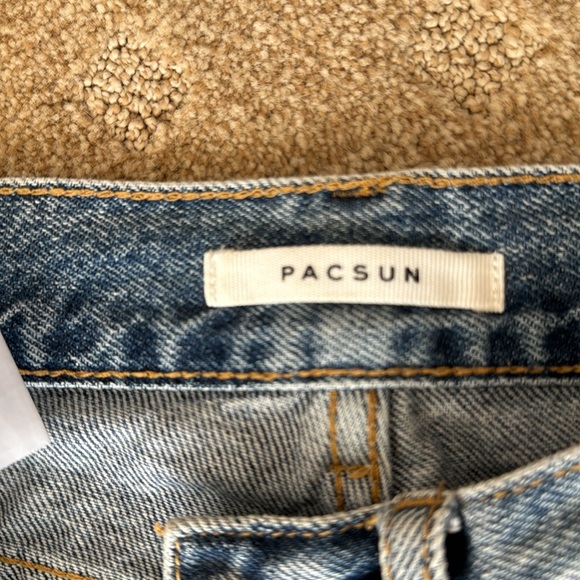 Pac Sun high rise straight jeans, size 23 - Picture 3 of 6